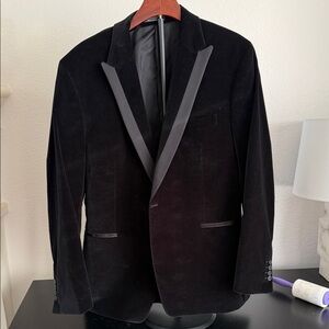 Theory Velvet Black Men's Blazer